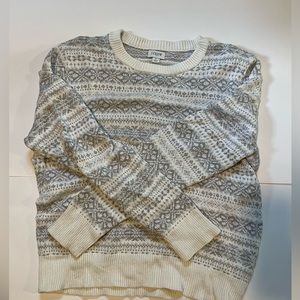 JCrew Factory Fair Isle Sweater